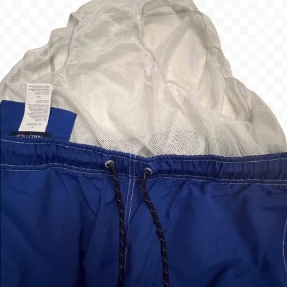 Nautica Blue Board Shorts Swimwear - Picture 3 of 5